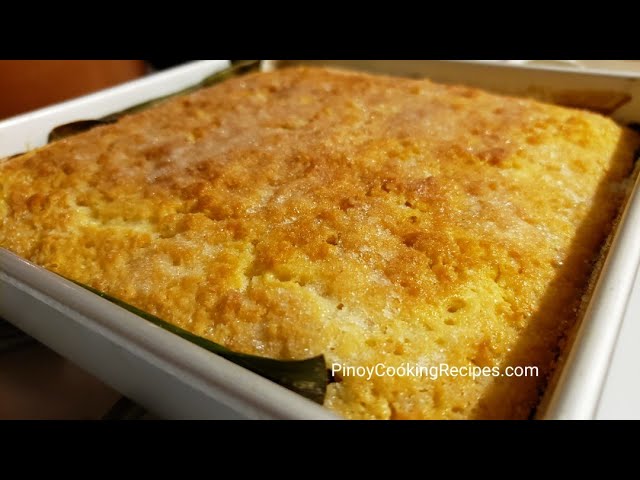 cornbread bibingka recipe