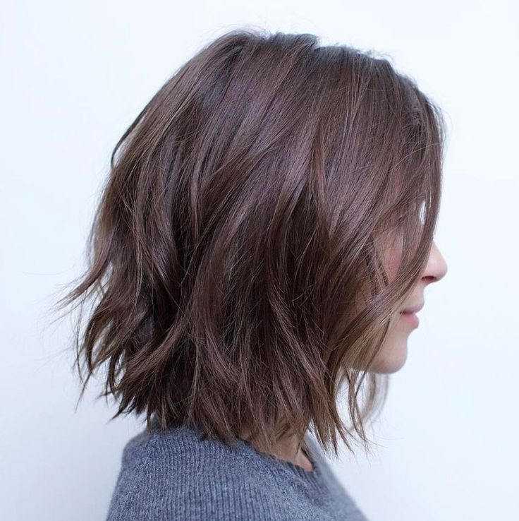 corte messy bob