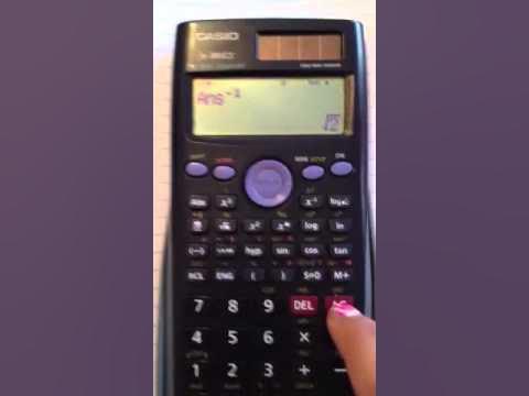 cot in scientific calculator