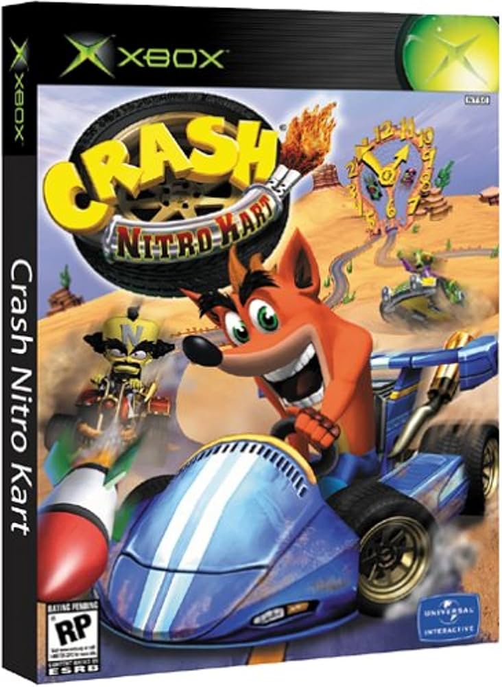 crash bandicoot crash nitro kart