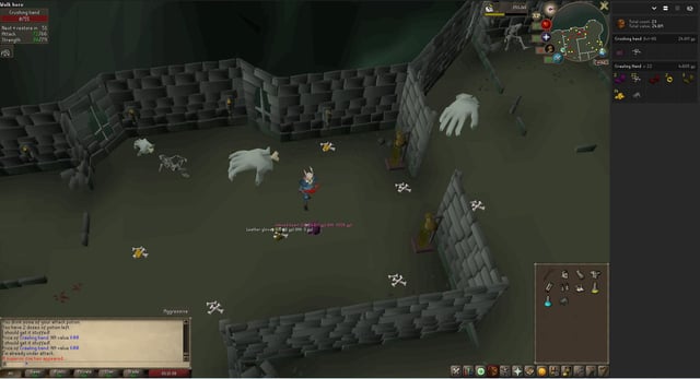 crawling hands osrs