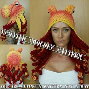 crochet octopus hat