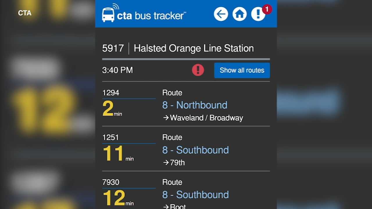 cta bus tracker