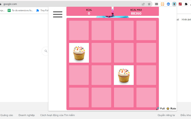 cupcake 2048 extension