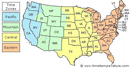 current time in usa california