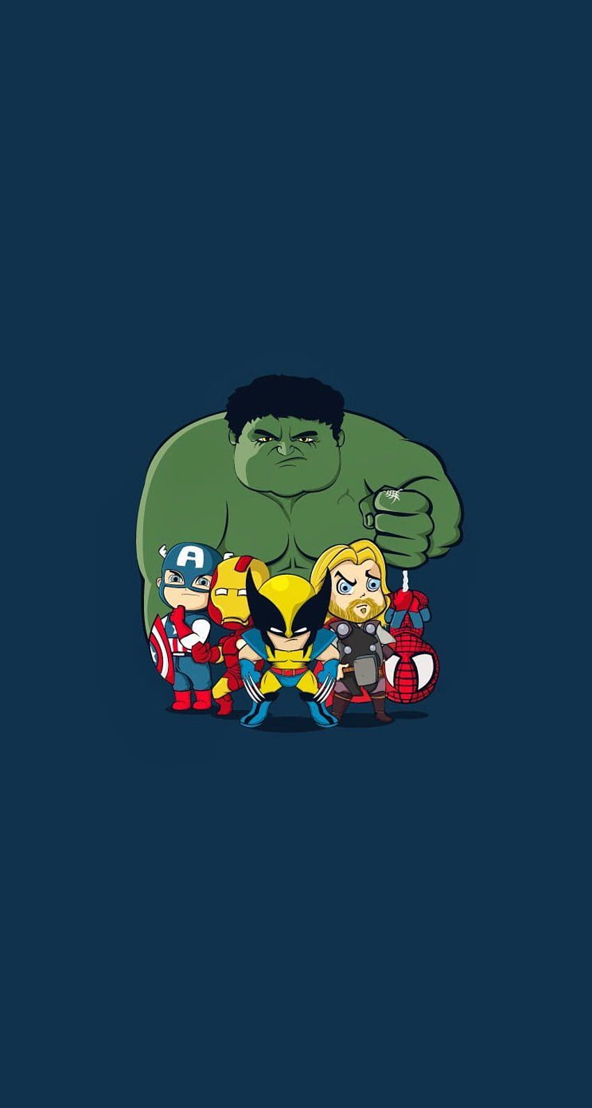 cute avengers wallpaper