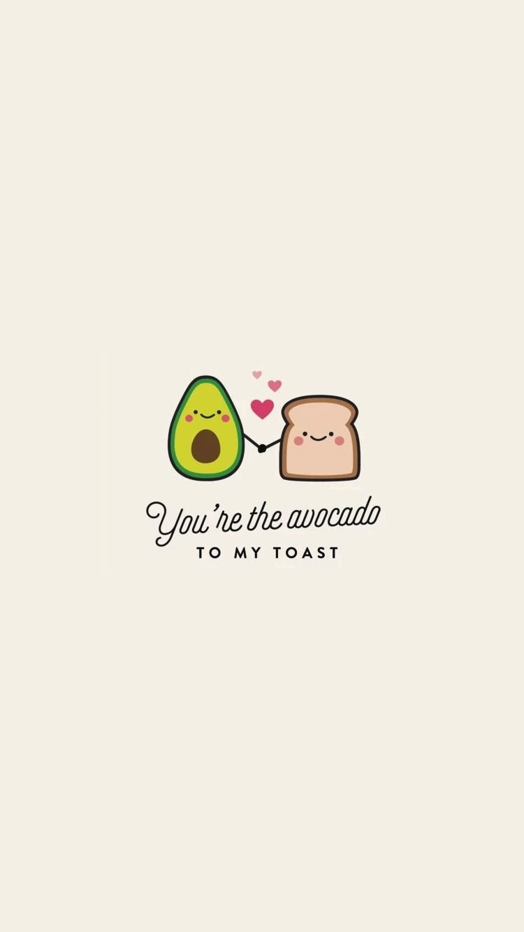 cute avocado wallpaper