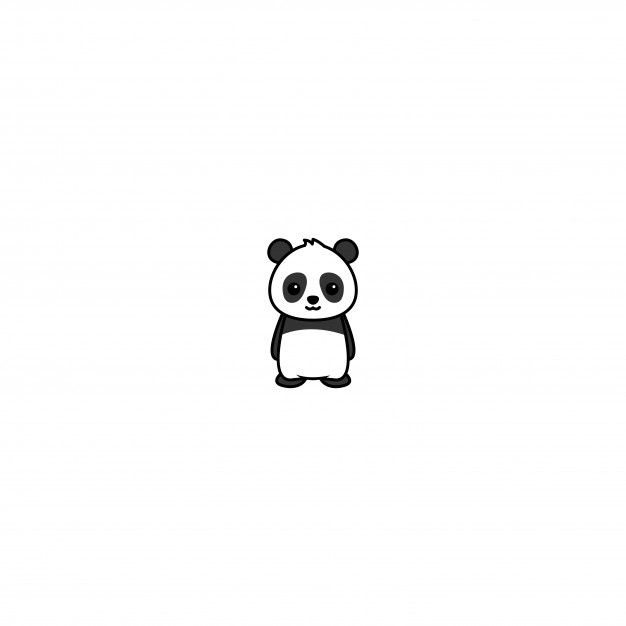 cute panda icon