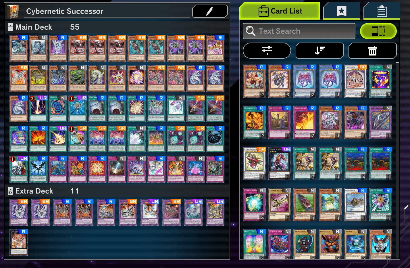 cyberdark deck