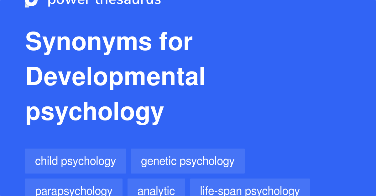 developmental synonym