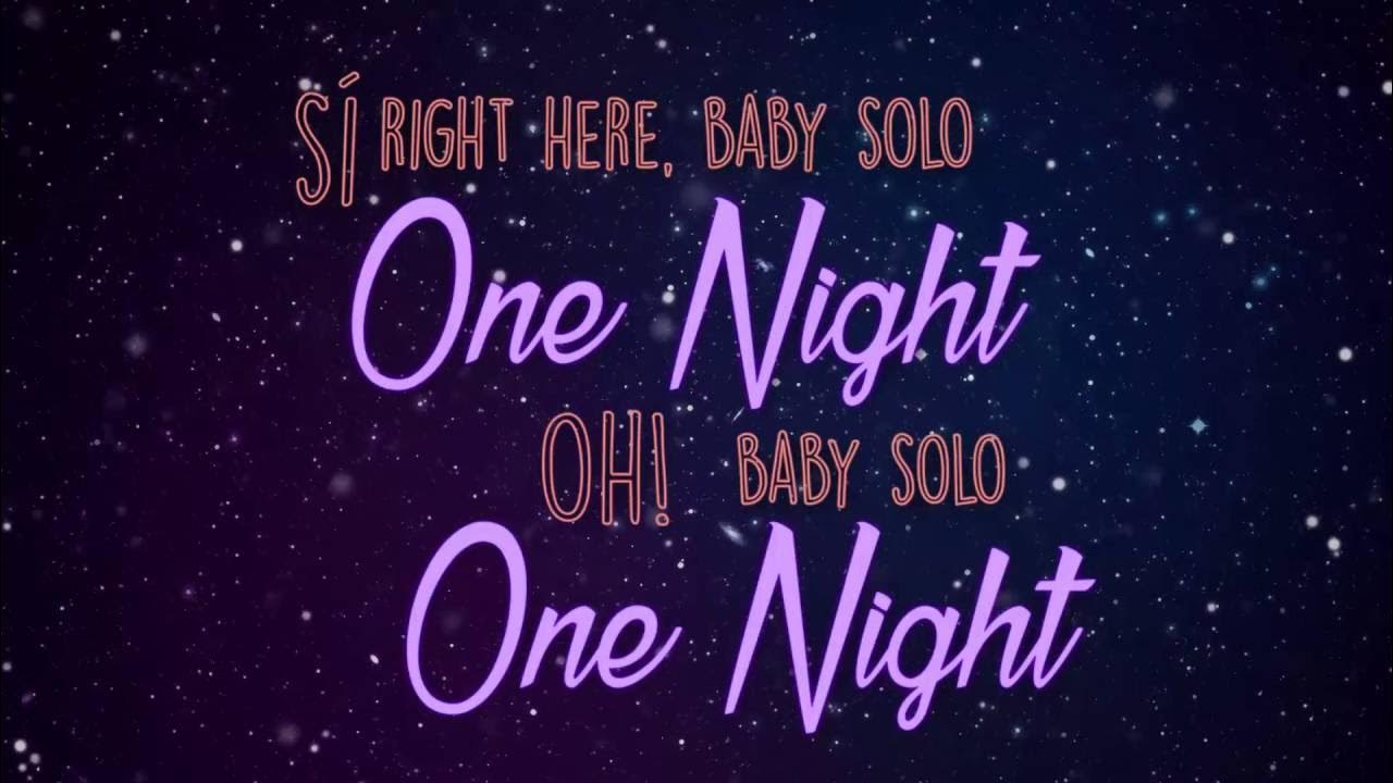 one oh oh one night