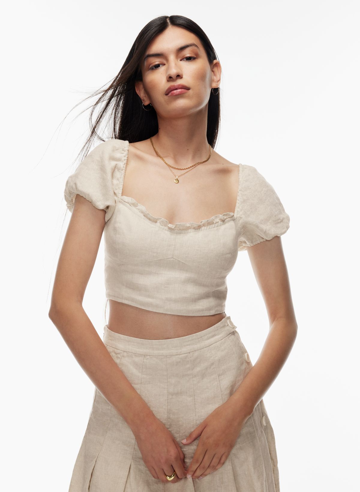 aritzia white tops