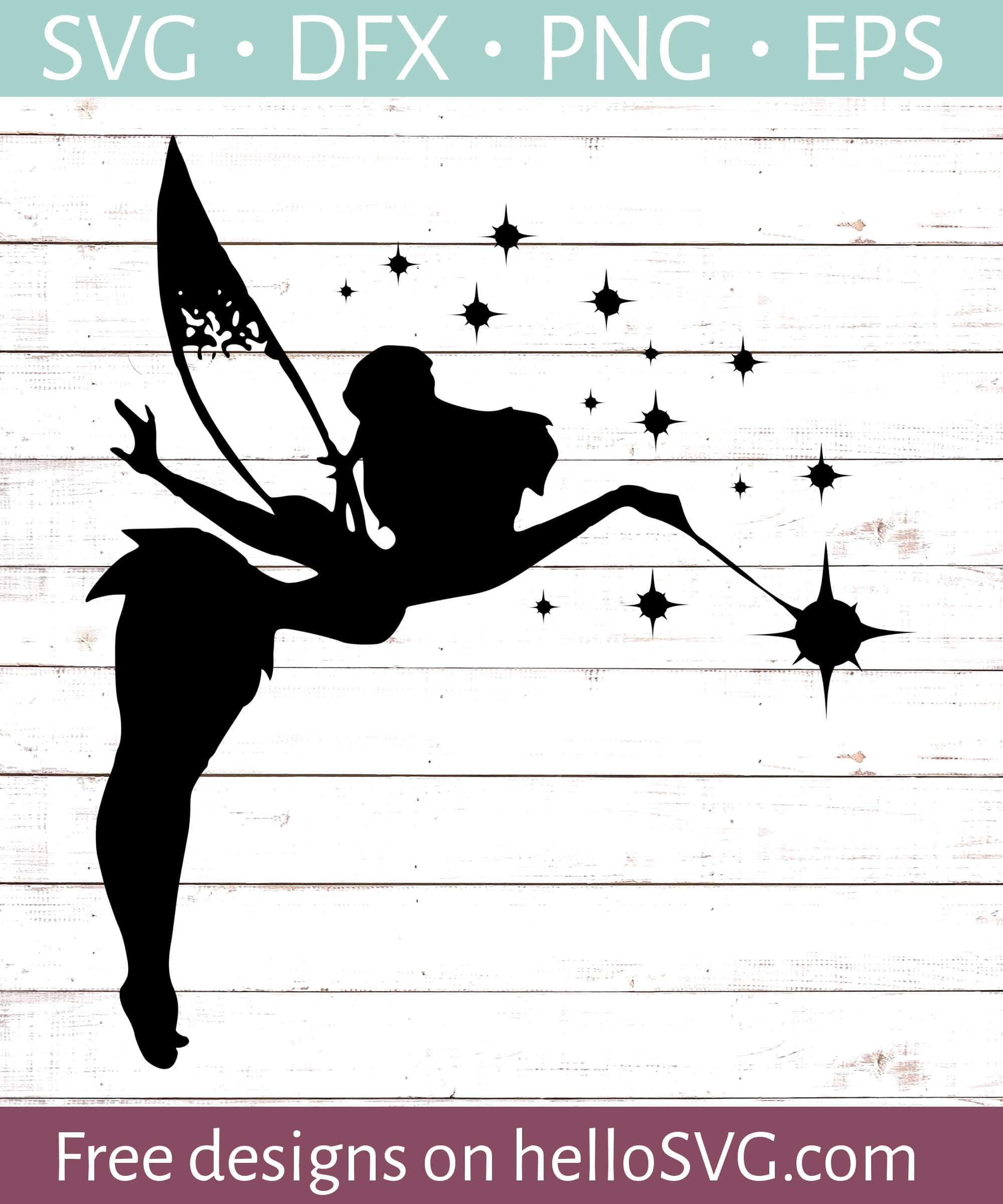 tinkerbell silhouette