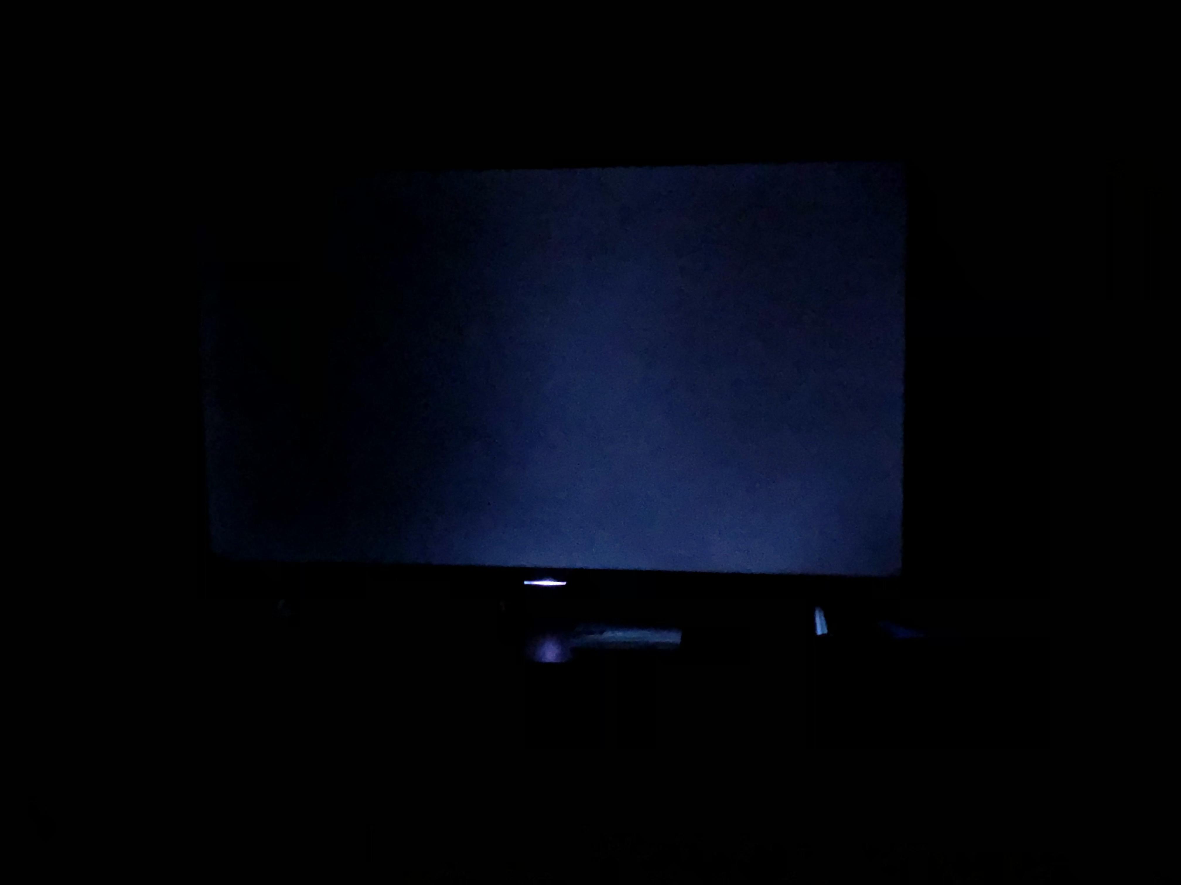 tcl roku tv light blinking black screen