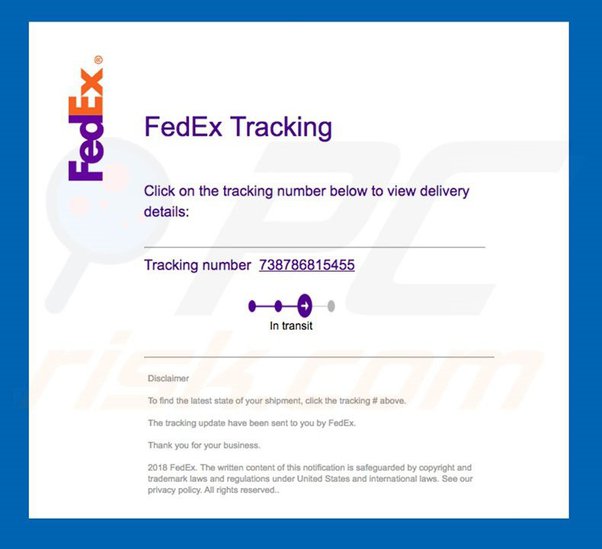 fedex tracking ca