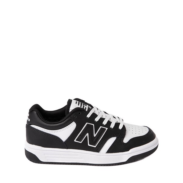 new balance black and white junior