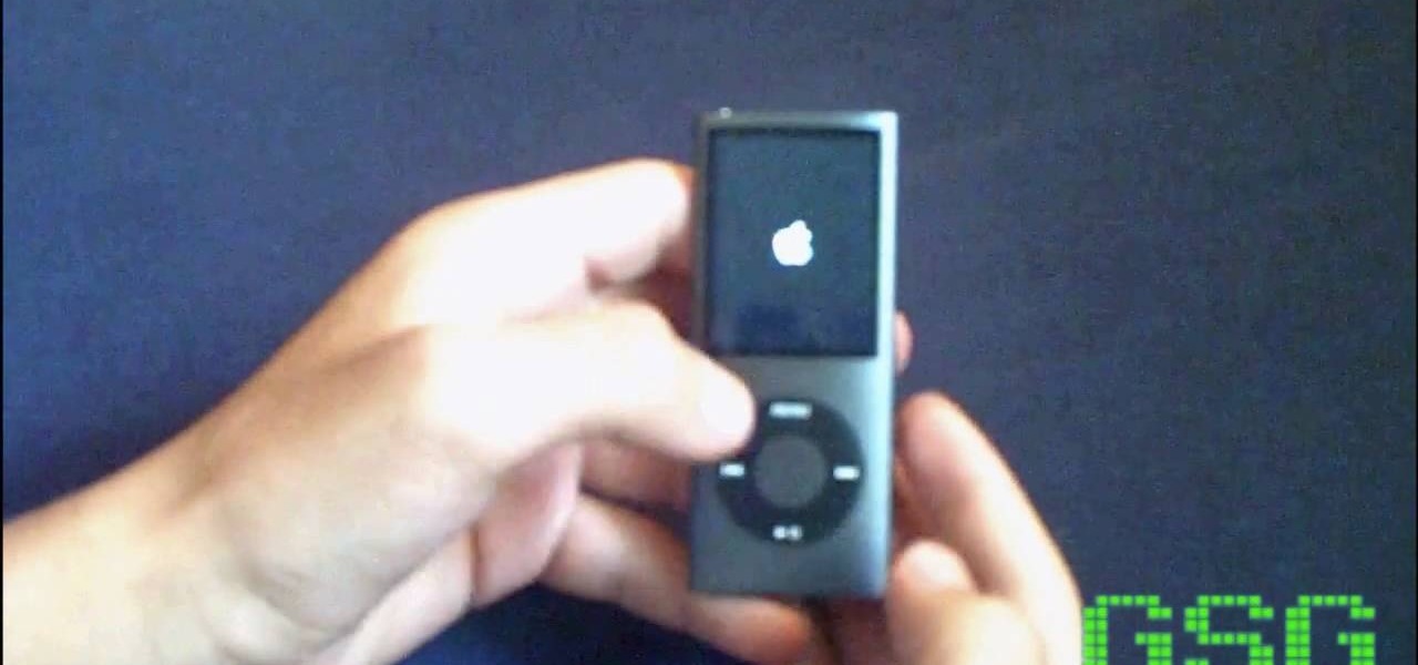 how do i turn off an ipod nano