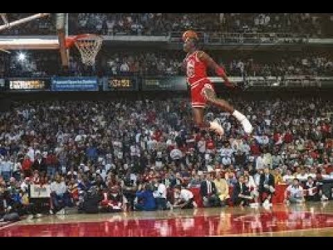 michael jordan free throw dunk