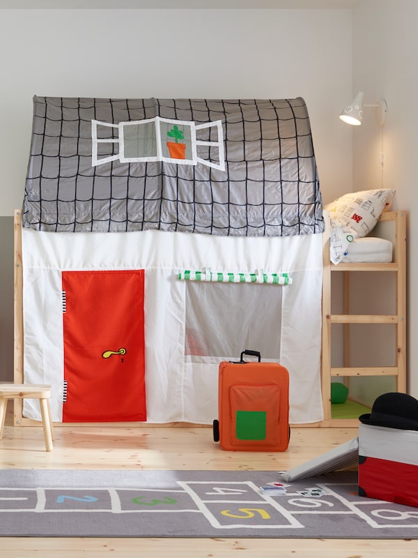 ikea childrens bed tent