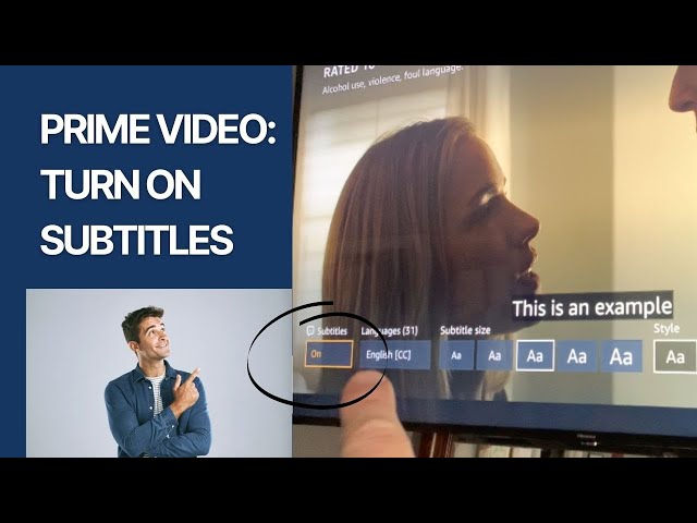 amazon prime add subtitles