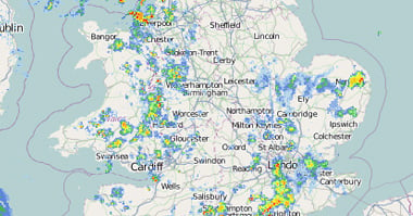 latest uk weather radar