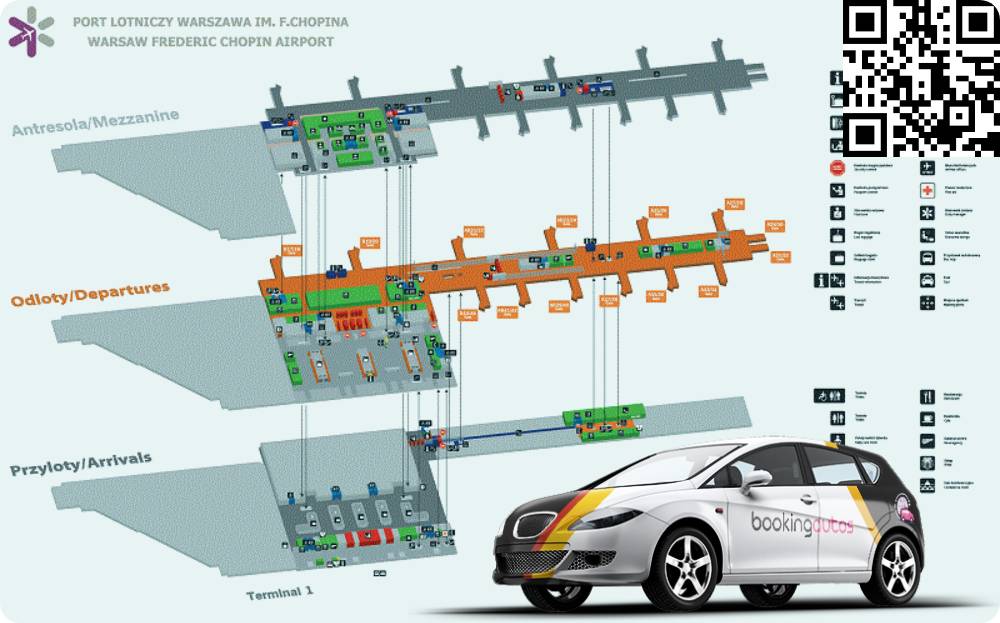 frederic chopin airport car rental