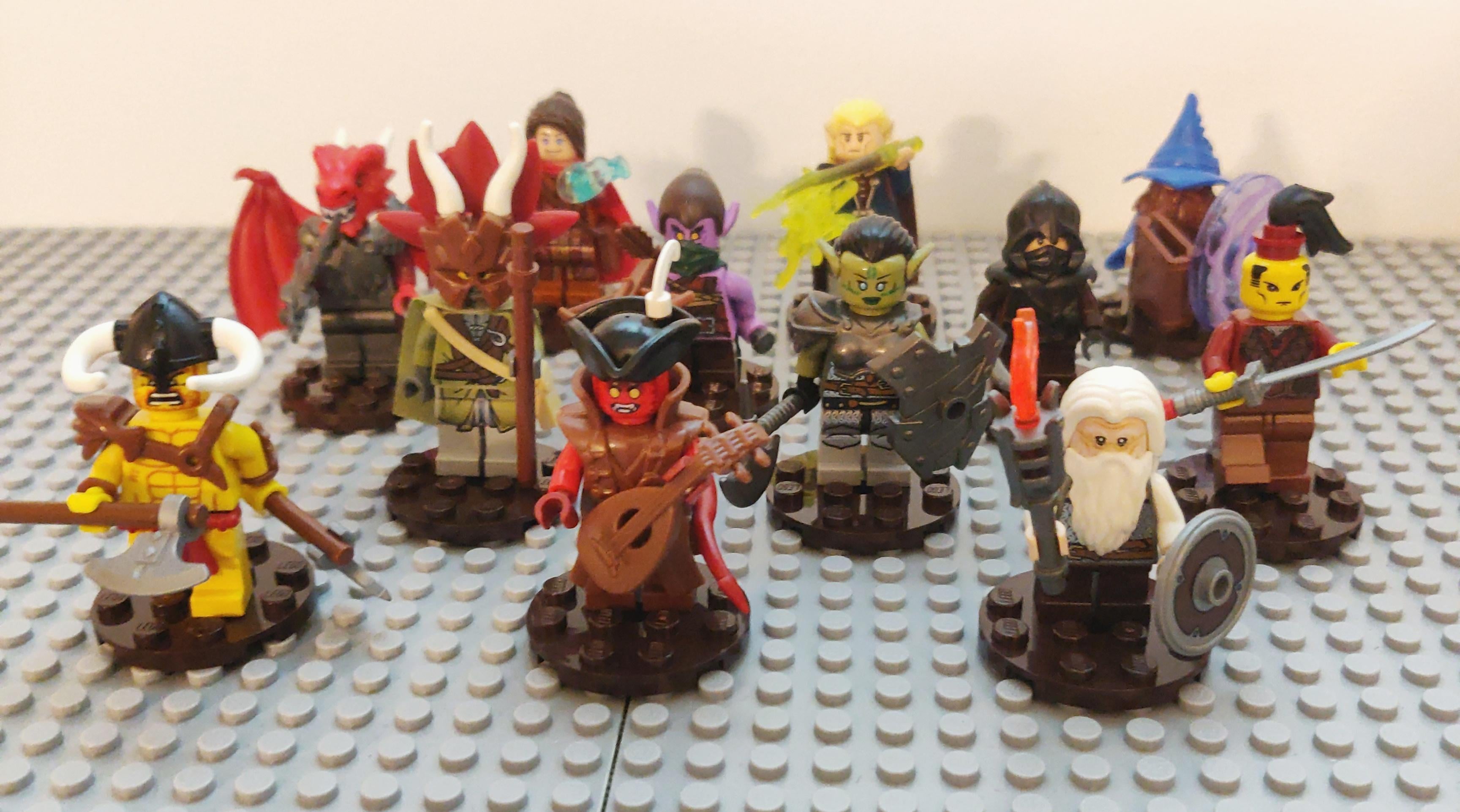 d&d with legos