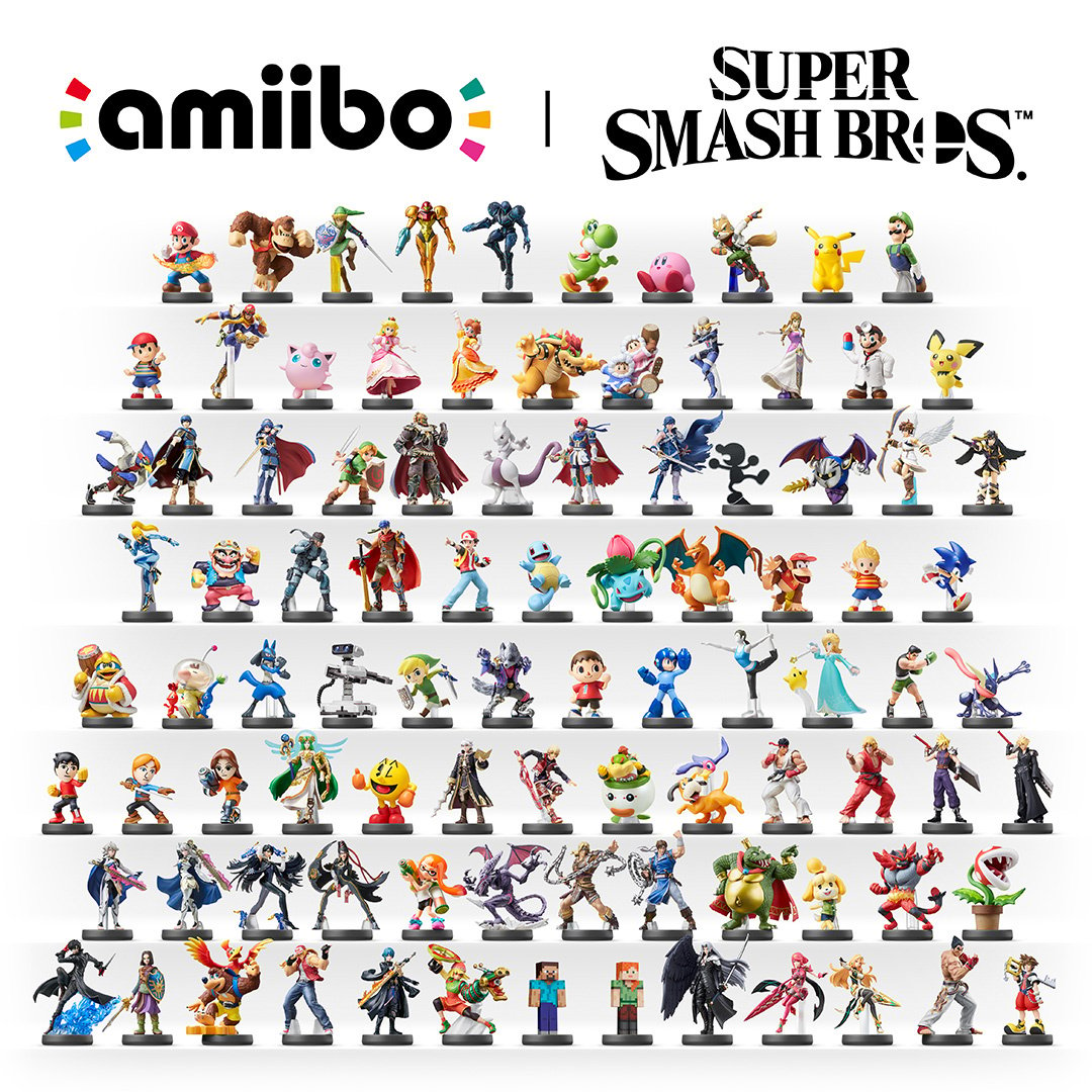 list of all amiibos