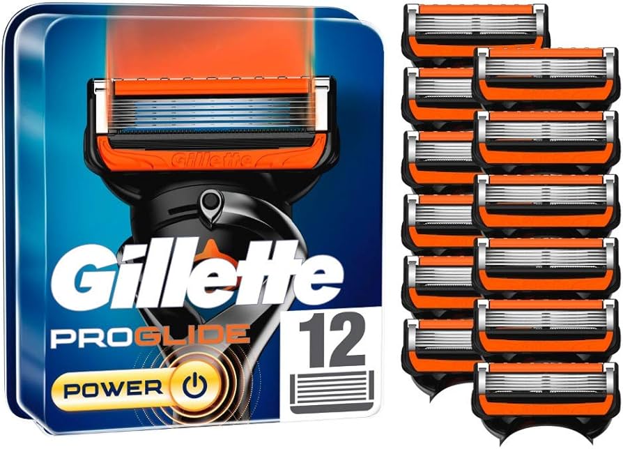 gillette proglide blades 12 pack