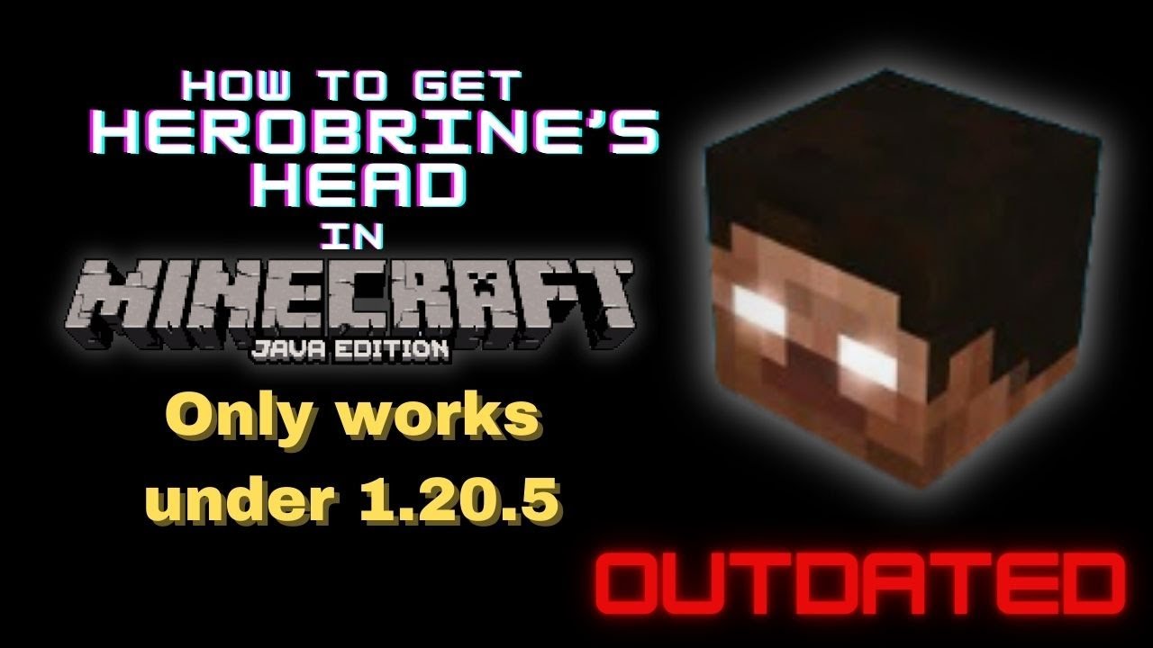 minecraft herobrine head command