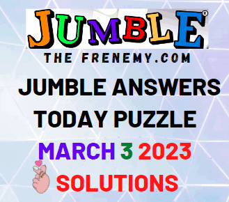 jumble 3/3/2023