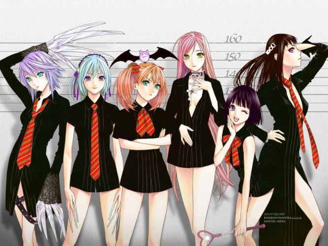 rosario vampire characters