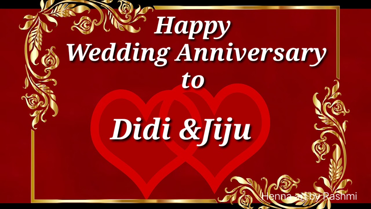 happy anniversary didi jijaji