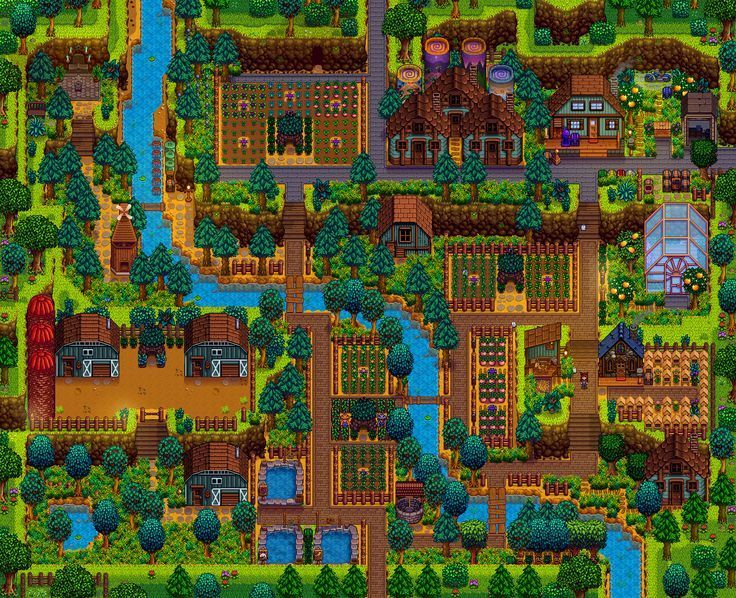 stardew farm layout