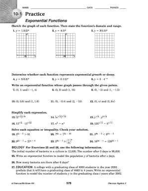 answer key for algebra 1 glencoe