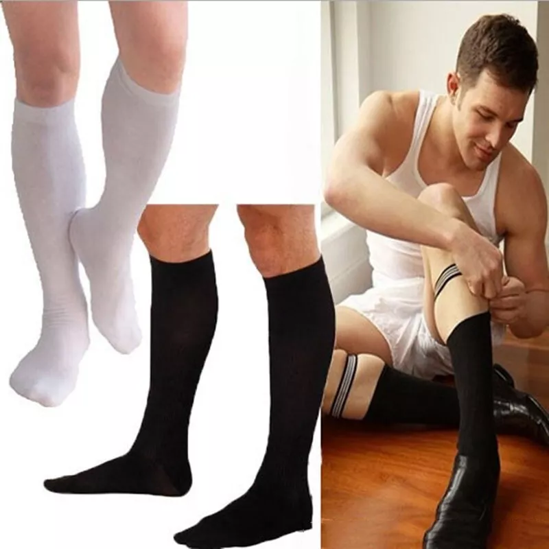 knee high sports socks mens