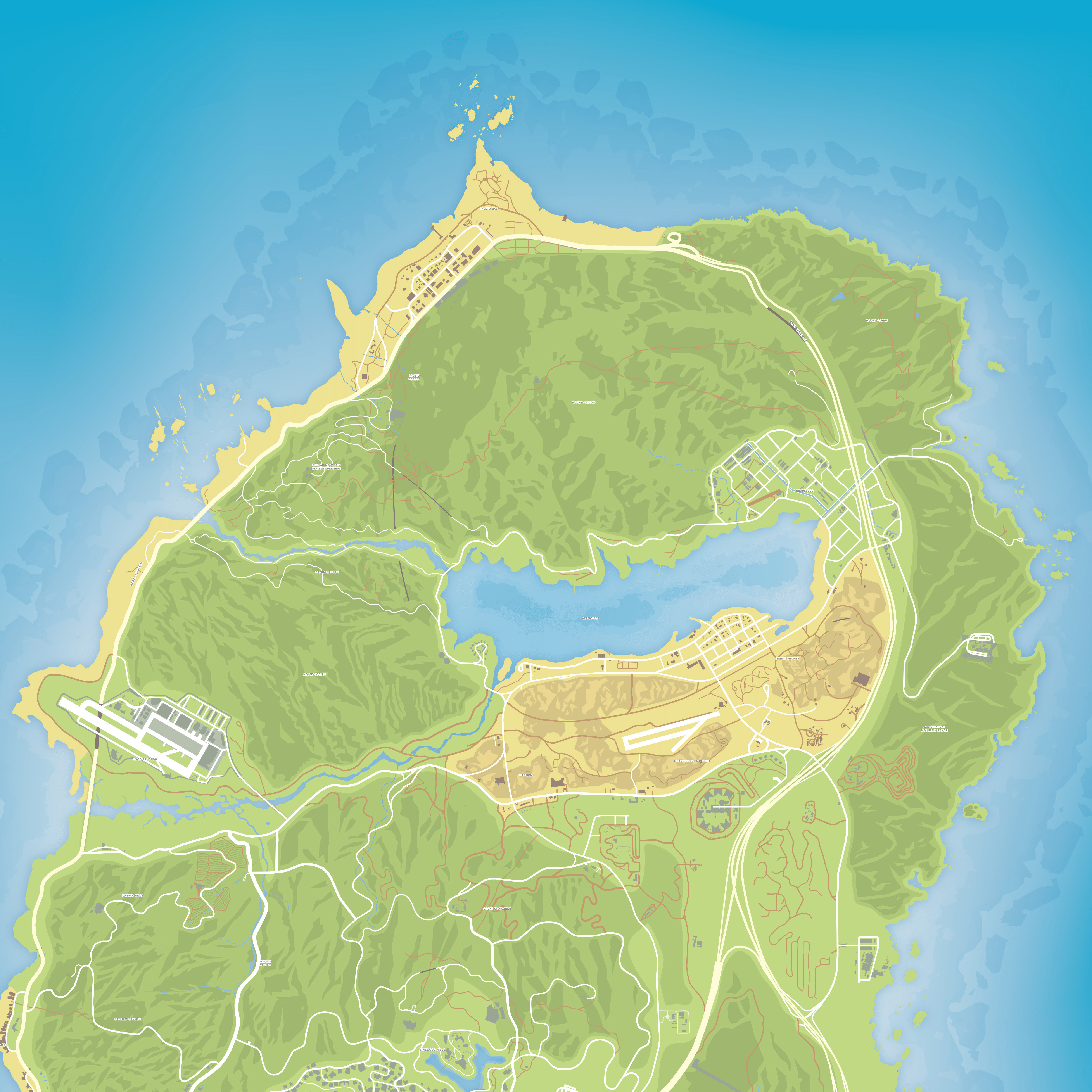 blaine county gta 5 map