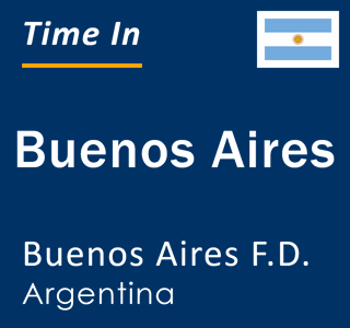 current time buenos aires