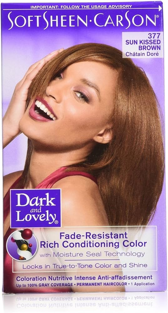 dark and lovely hair color