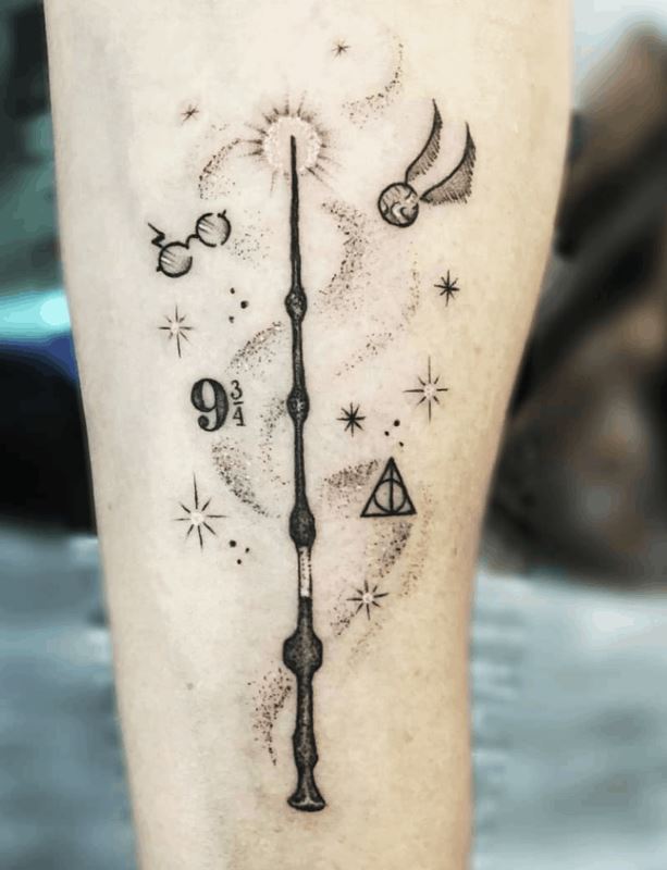 harry potter tattoo ideas