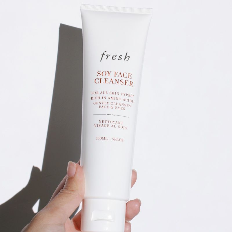 fresh soy face cleanser como se usa