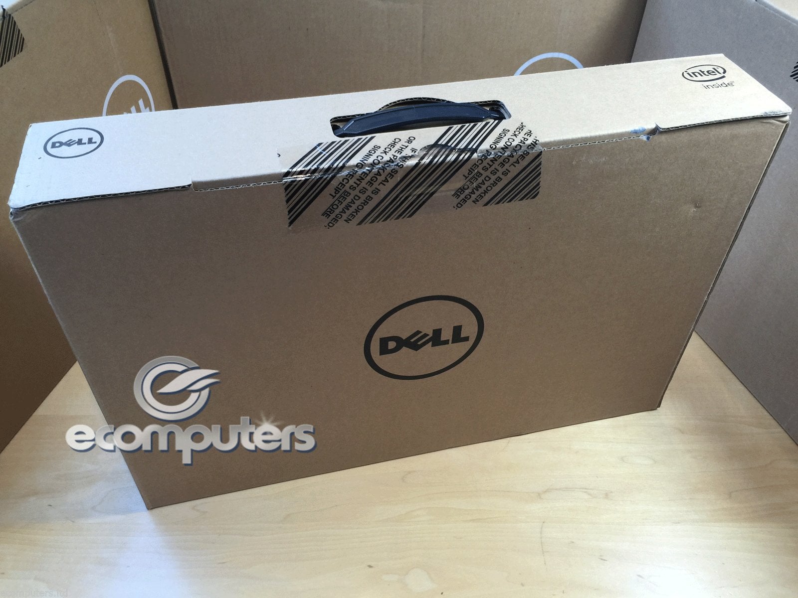 dell laptop shipping box