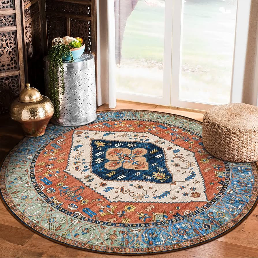 round area rugs for living room