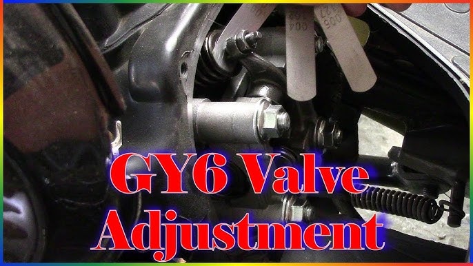 valve adjustment 50cc scooter