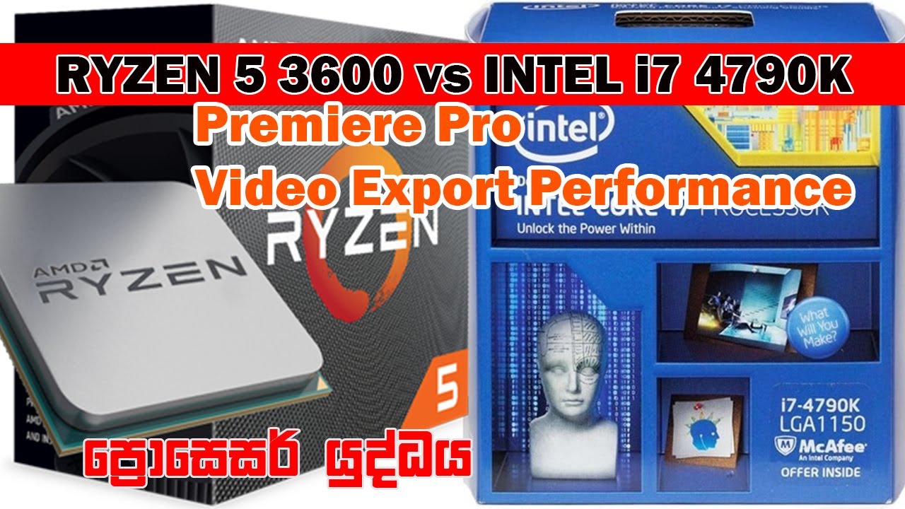 ryzen 5 3600 vs i7 4790k