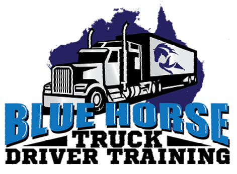 blue horse truck driver training