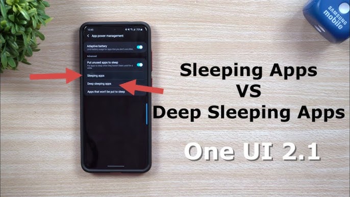 how to remove app from deep sleep samsung