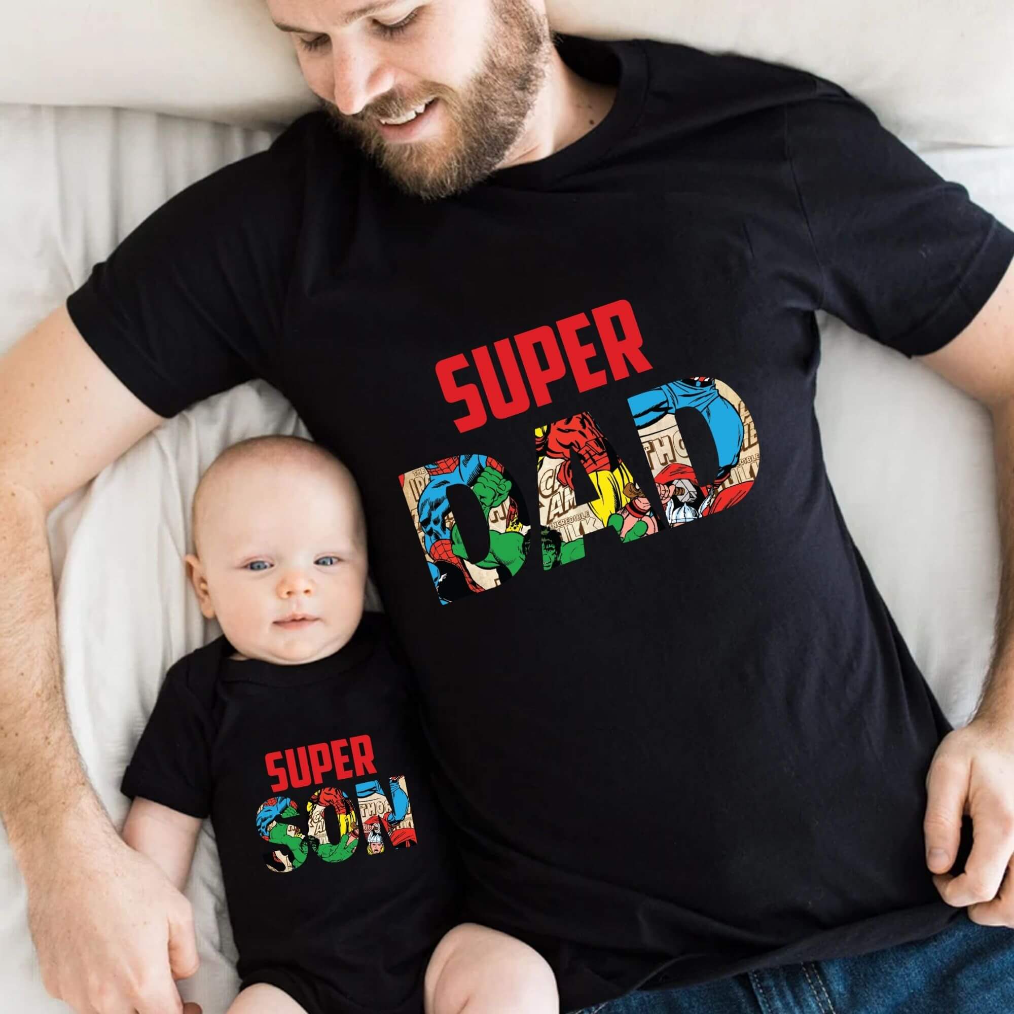 dad and son t shirts