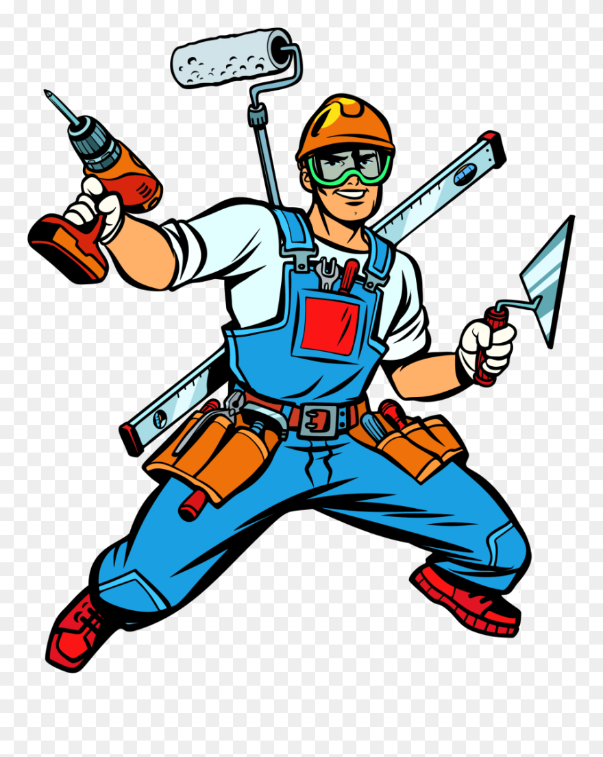 clip art handyman