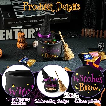 witches brew candy bowl